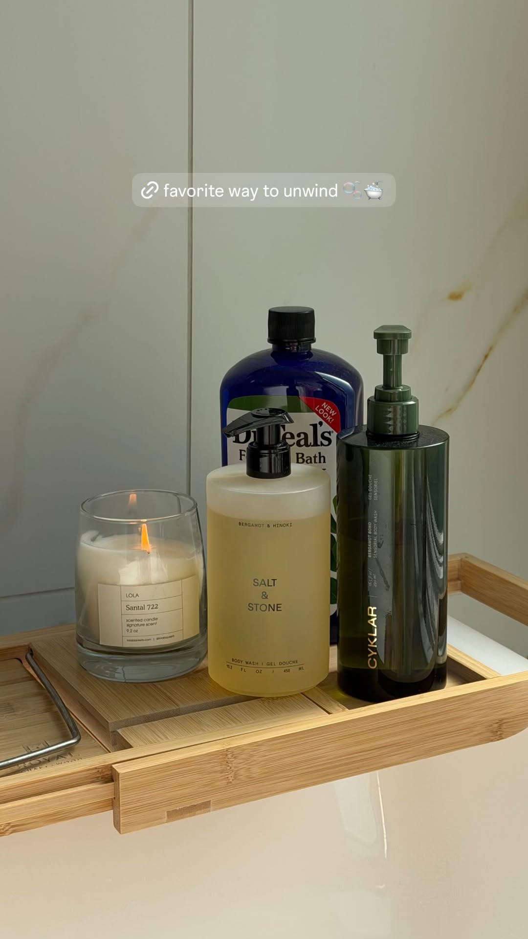 My favorite way to unwind & my nightly essentials 🫧🤍  

 #LTKgrwm #LTKselfcare #LTKBeauty