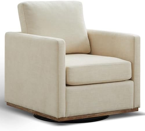 Aoiy & Wifon 30.7" W Swivel Accent Chair, Mid Century Modern Swivel Chair for Living Room, Comfy ... | Amazon (US)