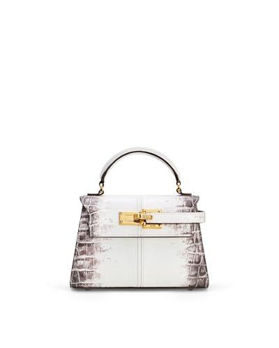 JW PEI Women's Elise Top Handle Bag - White Croc | Amazon (US)