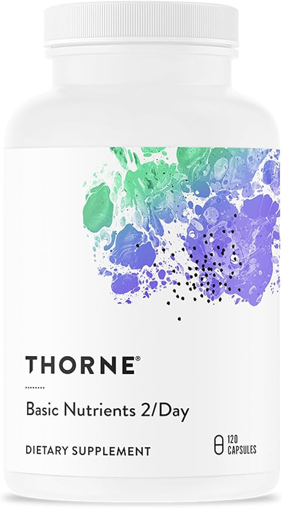 THORNE - Basic Nutrients 2/Day - Comprehensive Daily Multivitamin with Optimal Bioavailability - ... | Amazon (US)
