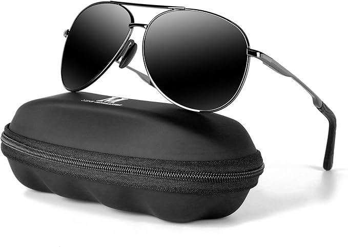 mxnx Aviator Sunglasses for Men Polarized Women UV Protection Lightweight Driving Fishing Sports ... | Amazon (US)
