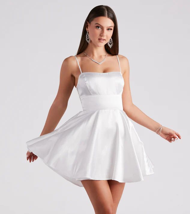 Danielle Lace A-Line Party Dress | Windsor Stores