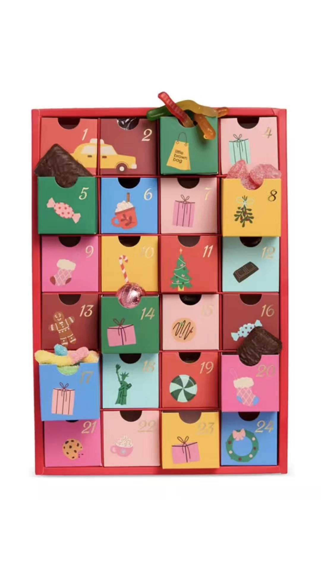 Advent Holiday Countdown Calendar, 24 Piece - chocolate, truffle or gummy candy surprise.

#LTKGiftGuide #LTKSeasonal #LTKHoliday