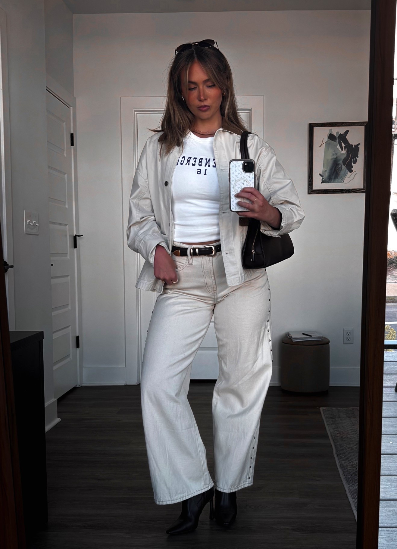 Another Gameday outfit!! 
#oldnavy #outfit #spingjacket #wag #beigeoutfit #outfit #womensoutfit #outfitinspo

#LTKdatenight #LTKsale #LTKjeans