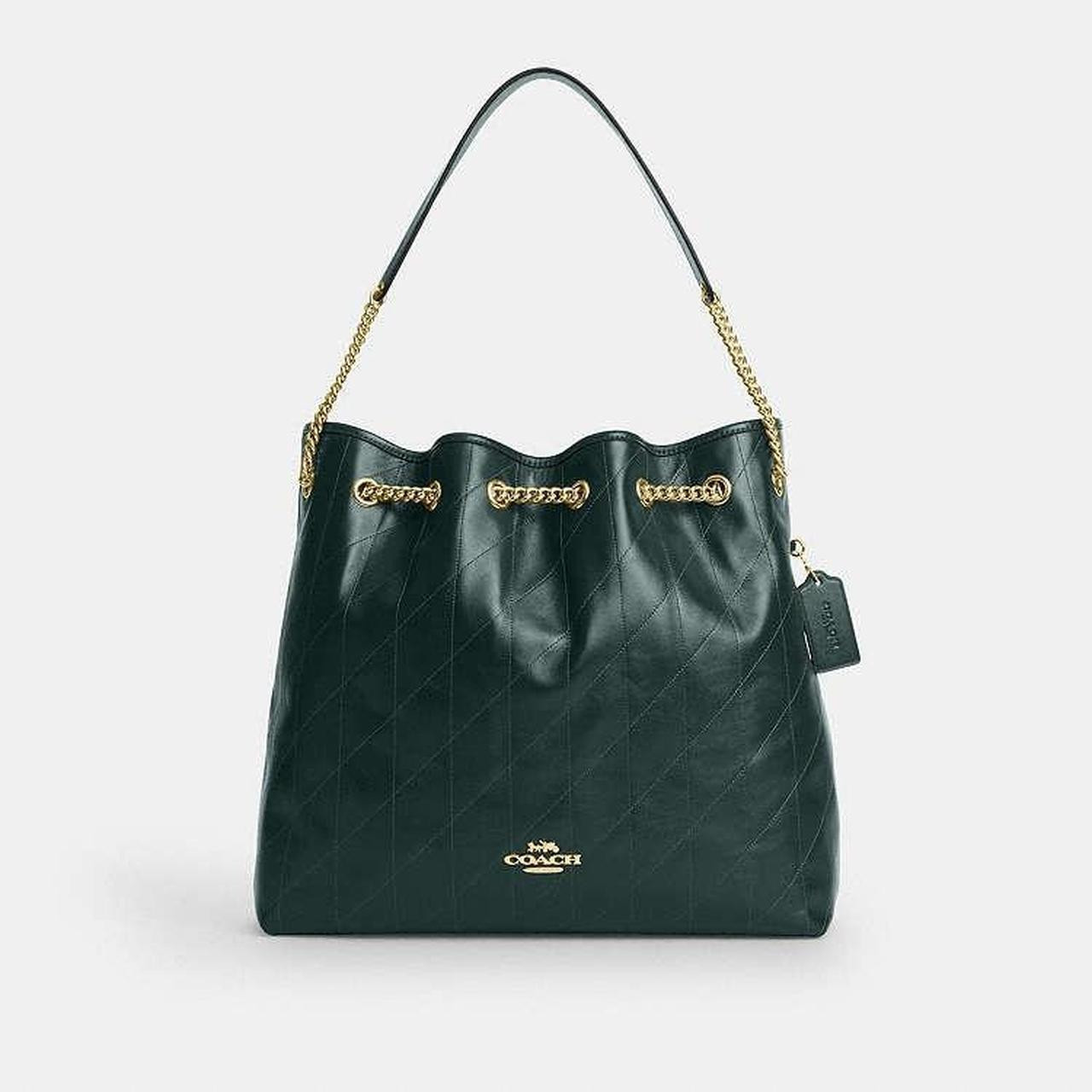 Coach Women's Shoulder bags - Green | Depop US