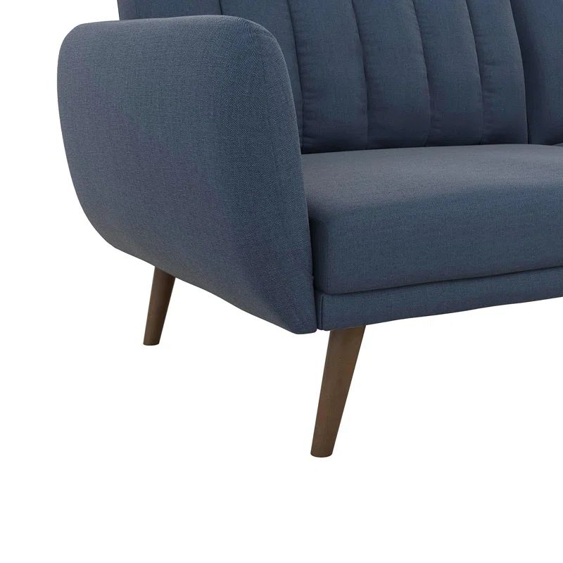 Novogratz Brittany 81.5" Round Arm Convertible Sofa | Wayfair North America
