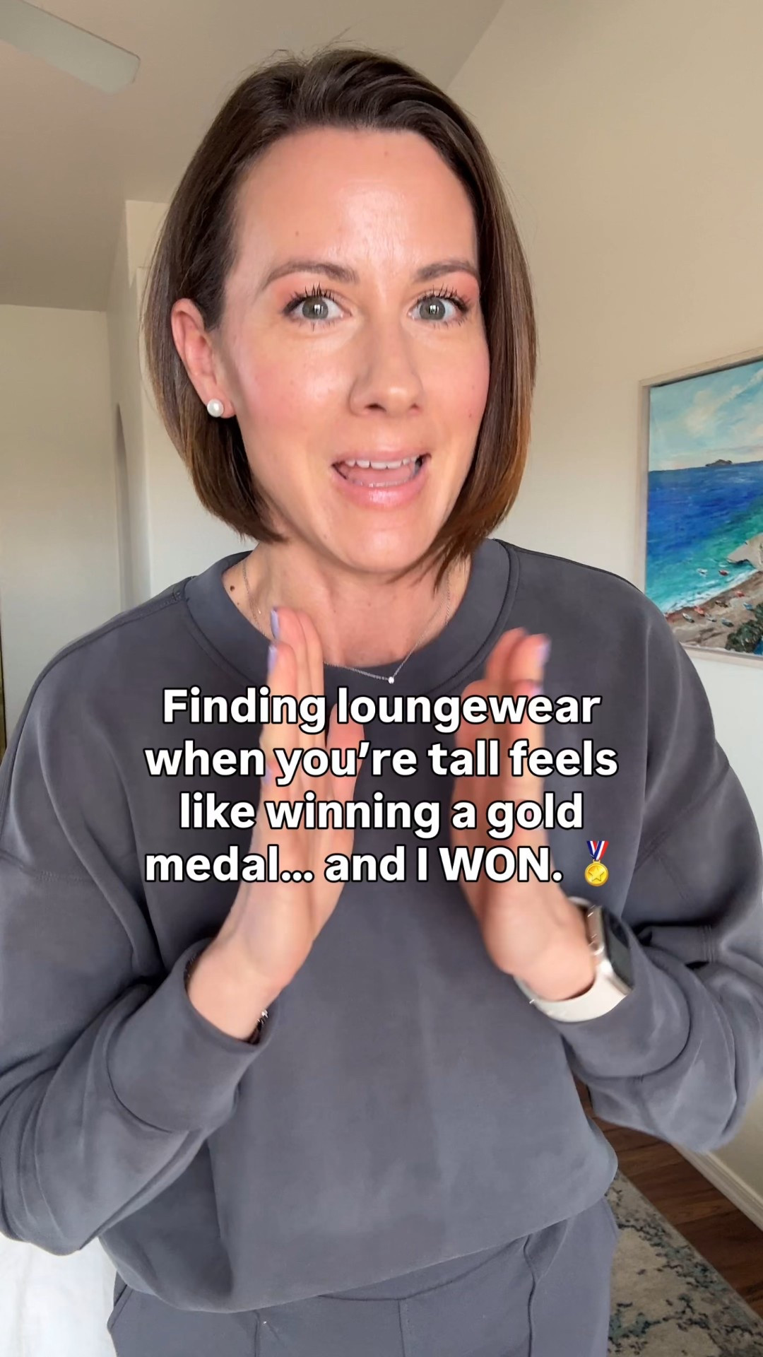 I found the perfect lounge set for tall women!! It comes in 5 inseam lengths and multiple colors. The quality & price is amazing! I feel like I won a gold medal! 

#LTKTall #LTKmomlife #LTKOver40