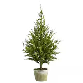 3.5ft. Unlit Cedar Pine Natural Look Artificial Christmas Tree | Michaels Stores