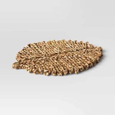 Seagrass Leaf Trivet Dark Brown - Threshold™ | Target