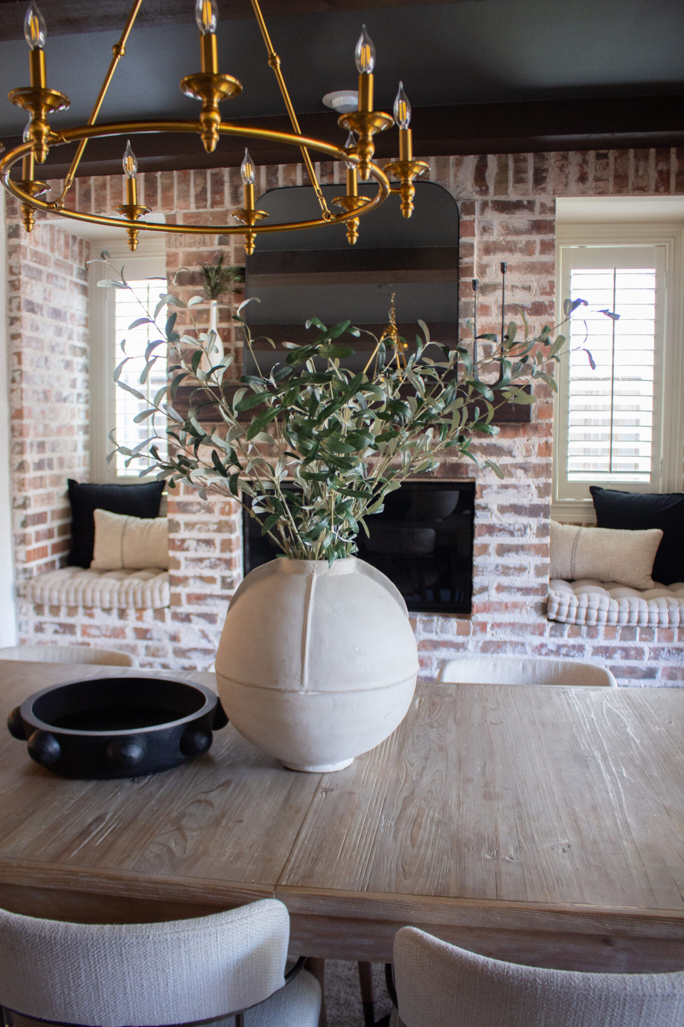 A few carefully chosen pieces can completely change the feel of a room. If you’re drawn to warm wood tones, layered textures, and timeless neutrals, you’ll love every detail of this organic modern dining space. Shop the full look through my link.

#LTKSeasonal #LTKHome