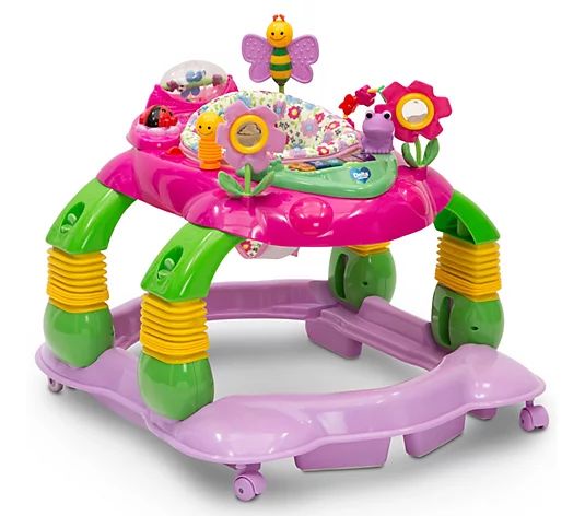 Delta Children Lil' Play Station 4-in-1 Activity Walker - QVC.com | QVC