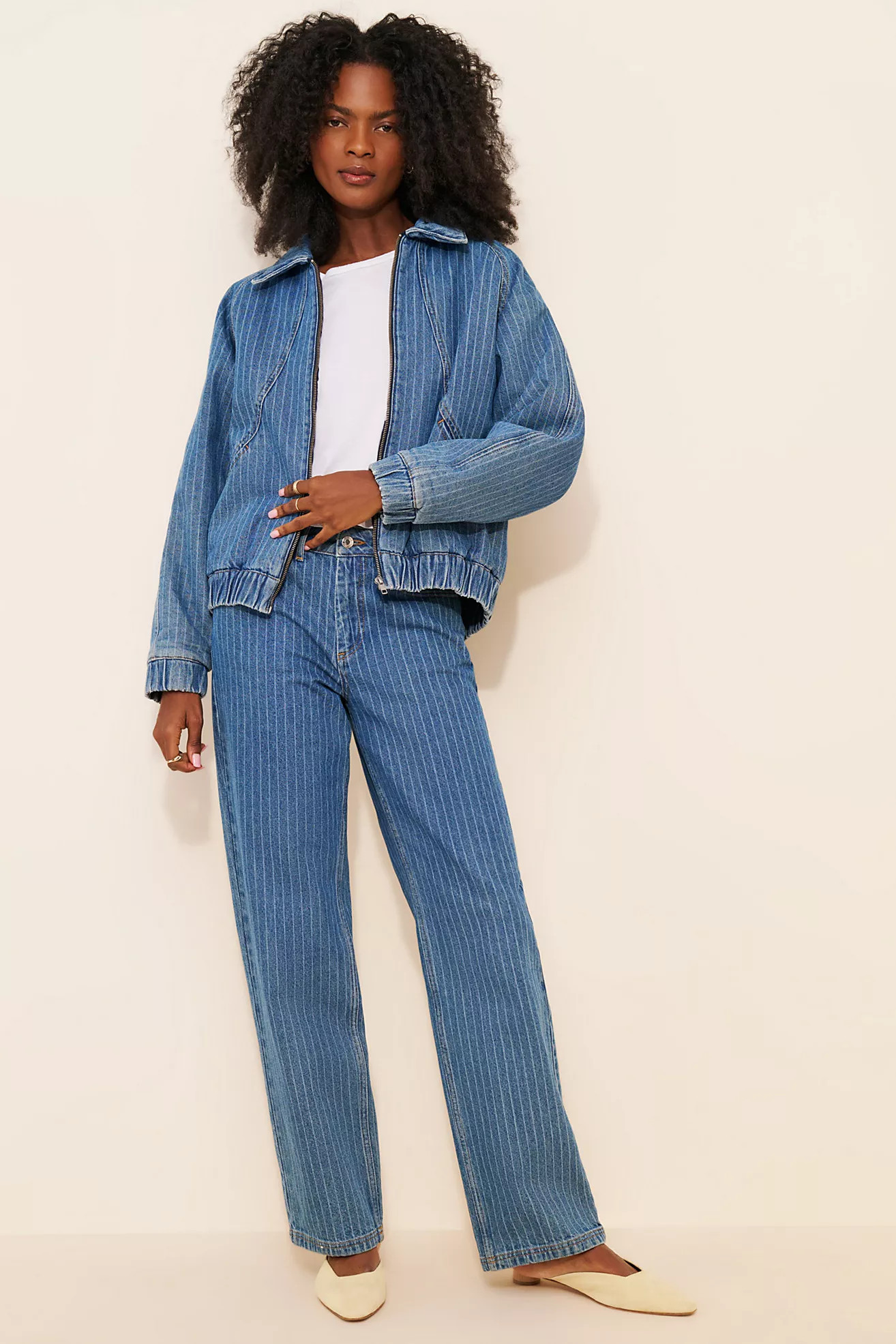 Hosbjerg Siri Denim Jacket | Free People (Global - UK&FR Excluded)