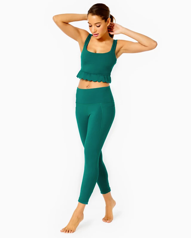 UPF 50+ 24" South Beach High-Rise Midi Legging | Lilly Pulitzer