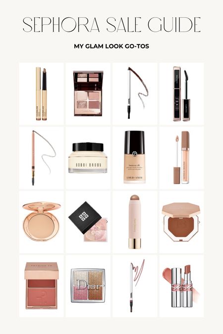 SEPHORA SALE // my go-to products for a makeup look

#LTKbeauty #LTKsalealert