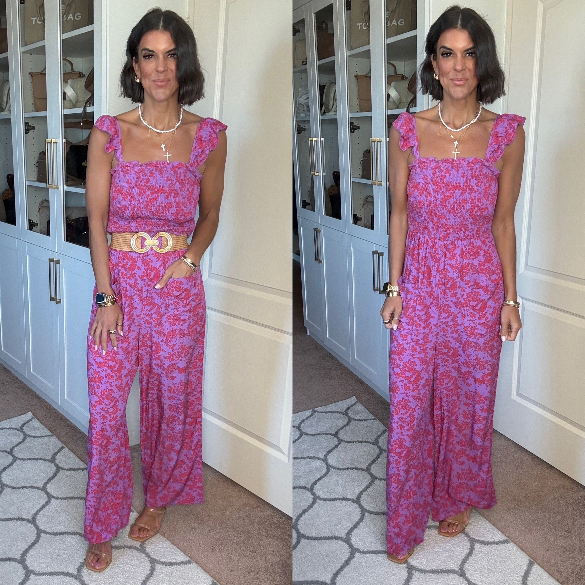 Size small in jumpsuitt

#LTKSeasonal