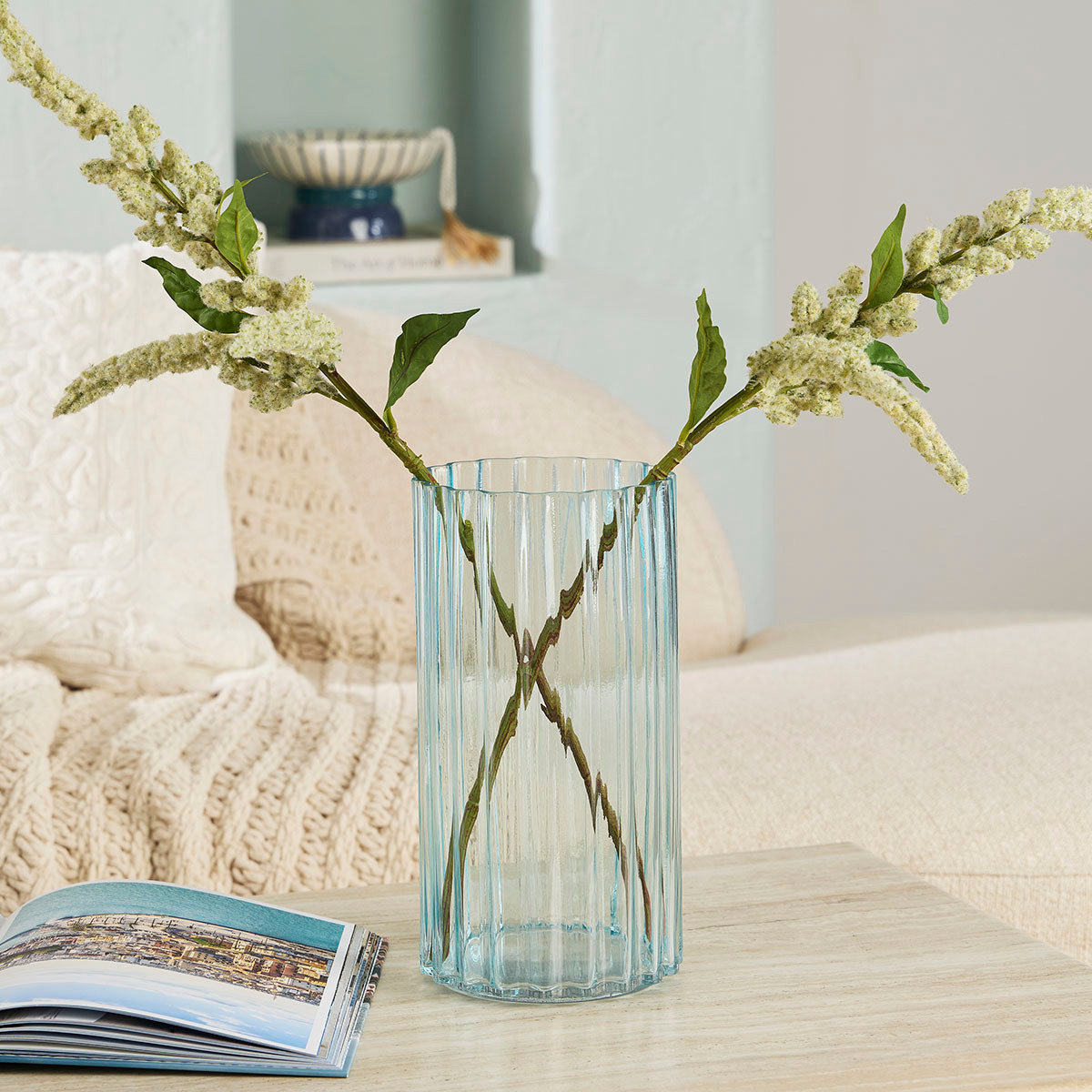 Lola Glass Vase [HABHLOLVW24B] | Pillow Talk AU
