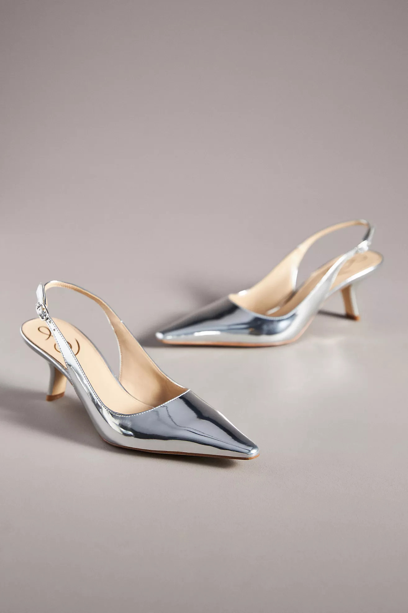 Sam Edelman Bianka Slingback Kitten Heels | Anthropologie (US)