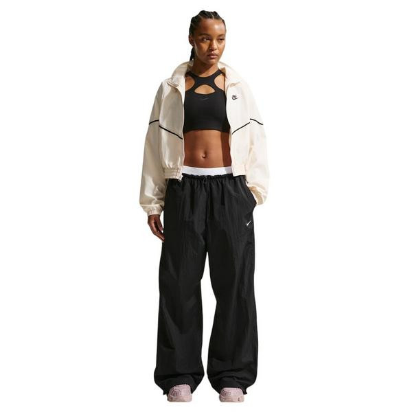 Women's Nike Sportswear Loose High-Waisted Parachute Pants Medium Black/Black/White | Scheels Sports