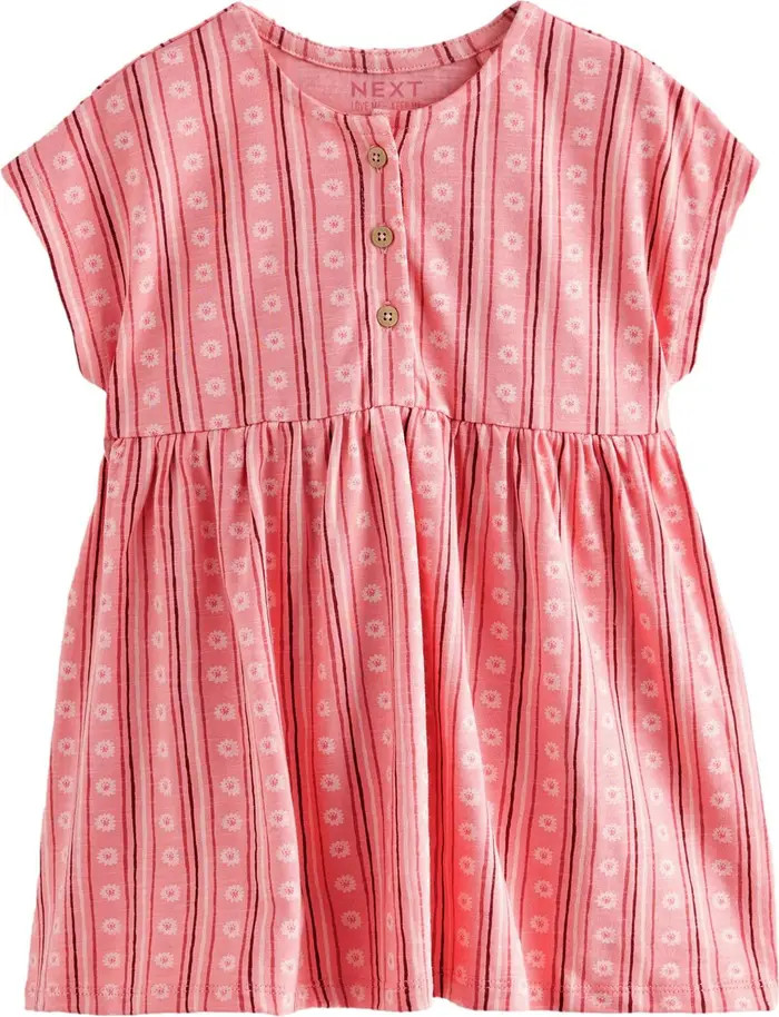 NEXT Kids' Stripe Cotton Jersey Dress | Nordstrom | Nordstrom
