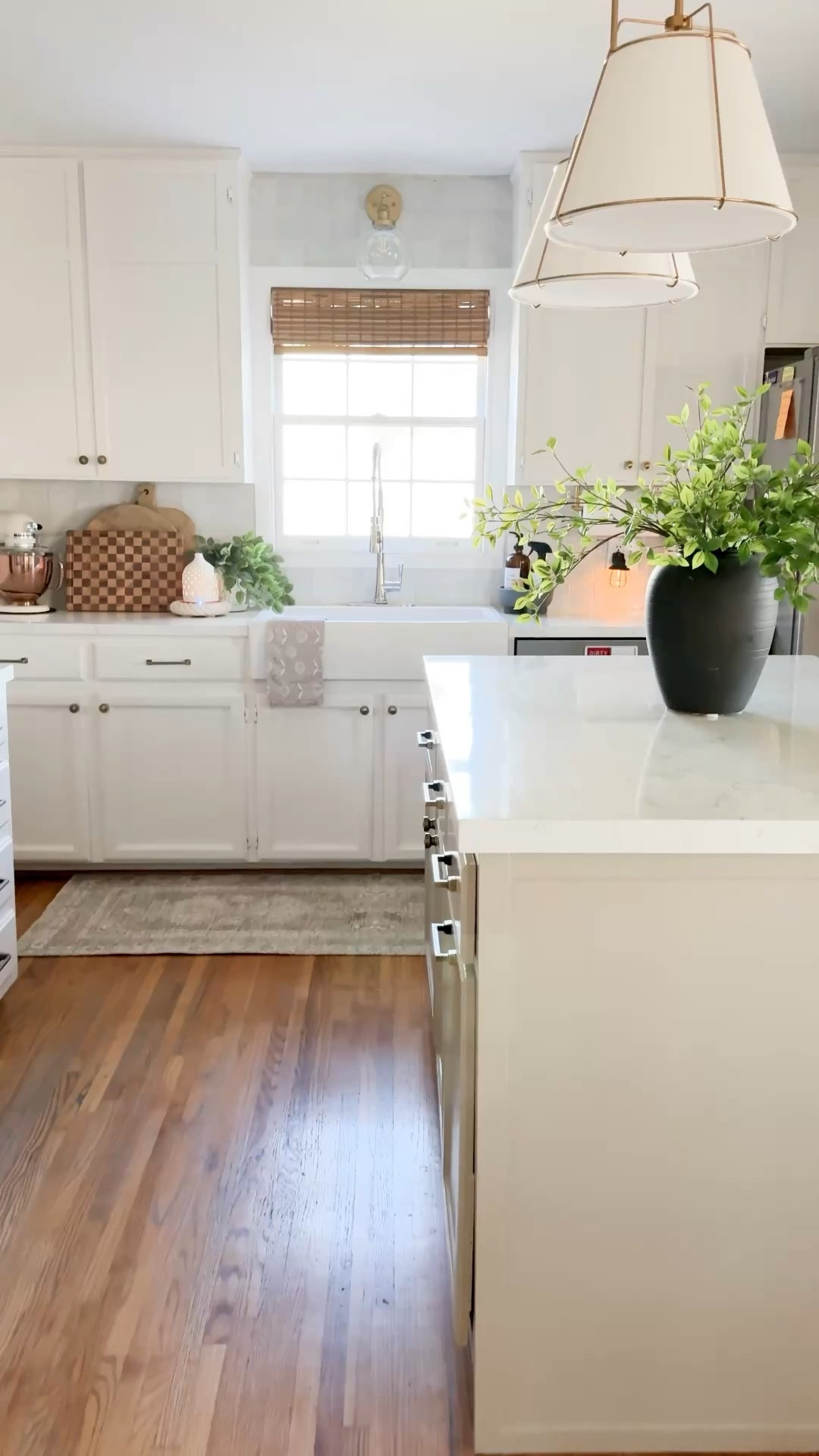 Kitchen views and a runner refresh 

Runner is non skid, machine washable and has a beautiful vintage pattern and neutral colors. 

#LTKStyleTip #LTKHome #LTKSeasonal