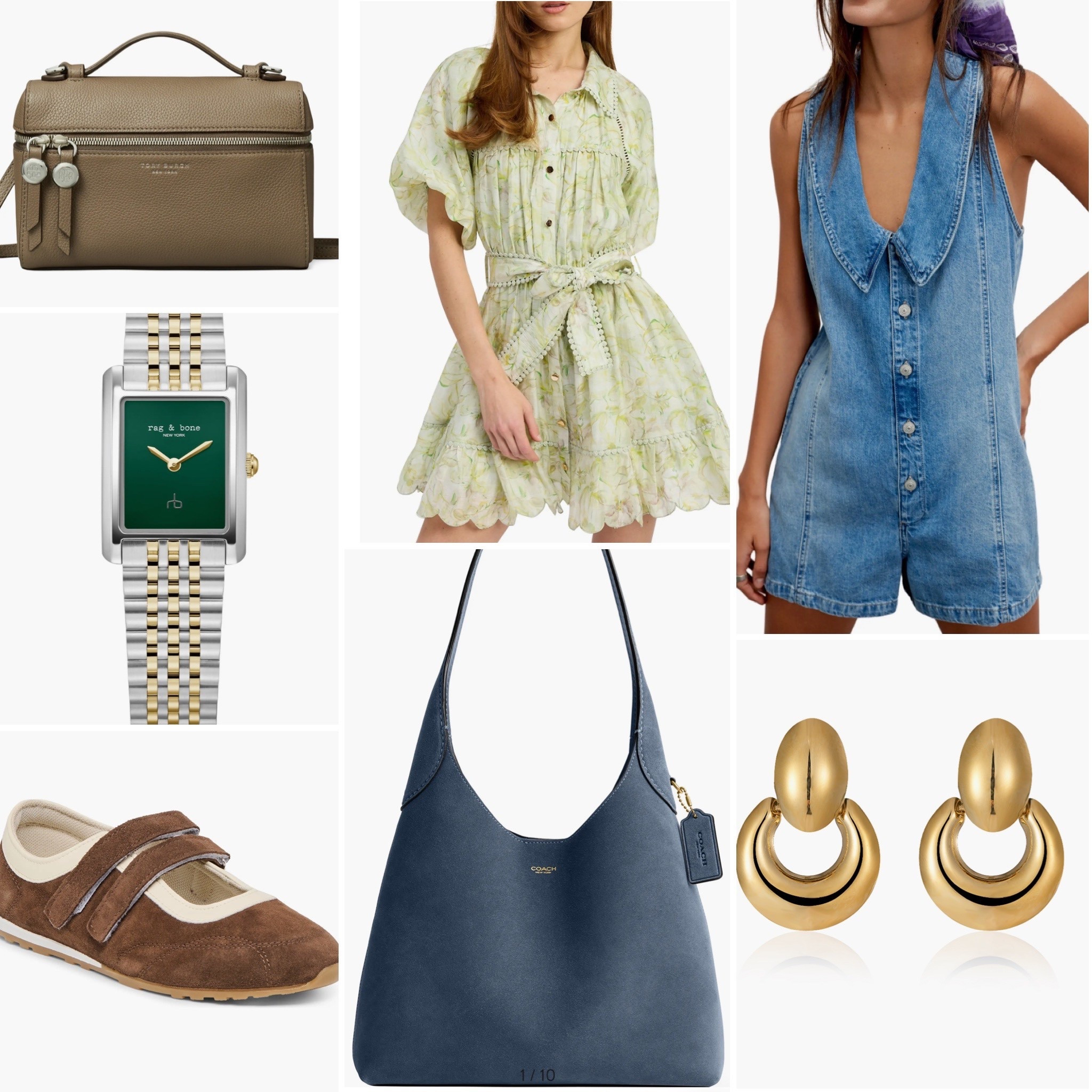Wish List, Nordstrom! 
Spring dress, denim romper, suede bag, sneakers, Tory Burch bag 

#LTKSeasonal