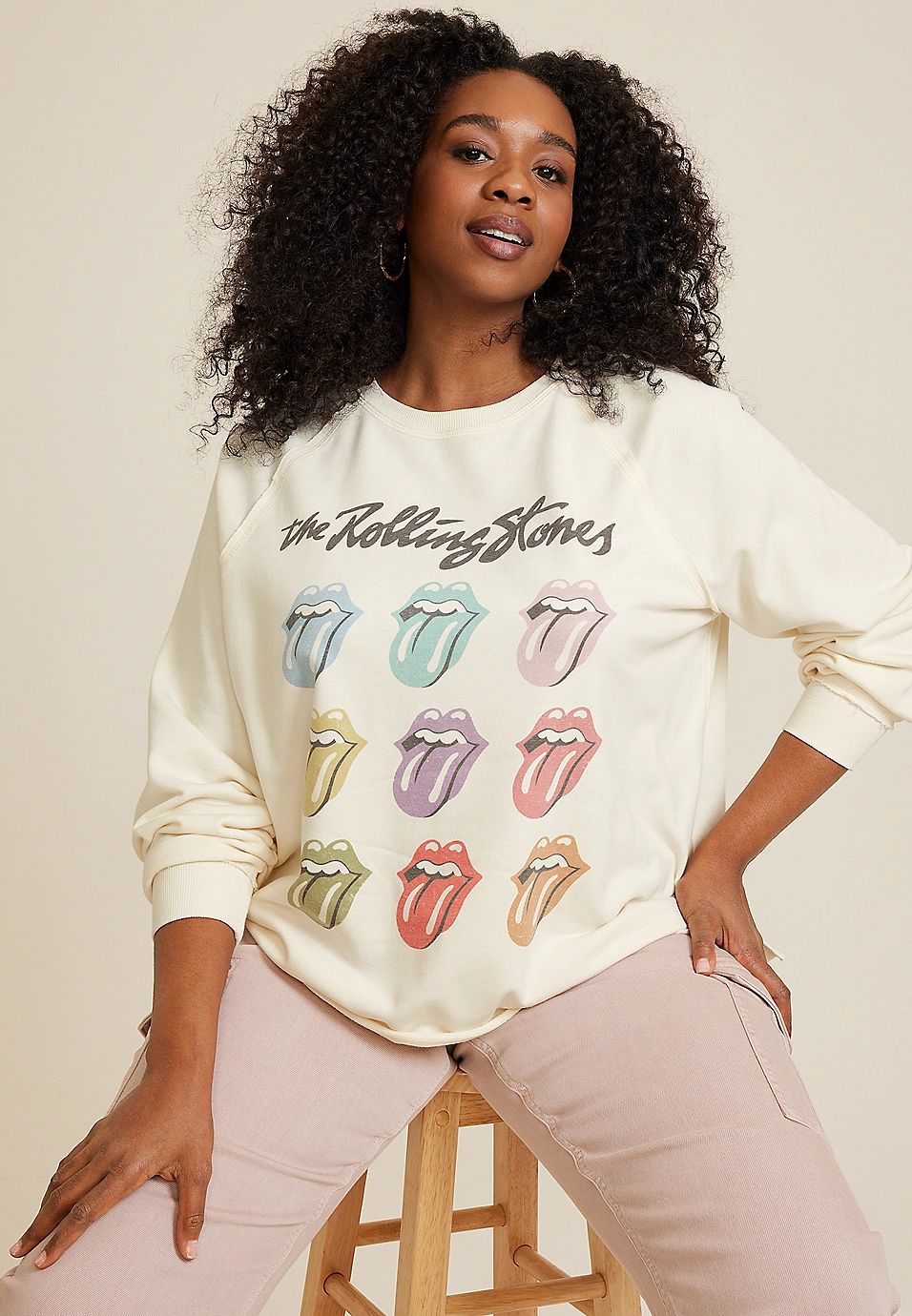 Plus Size Rolling Stones Sweatshirt | Maurices