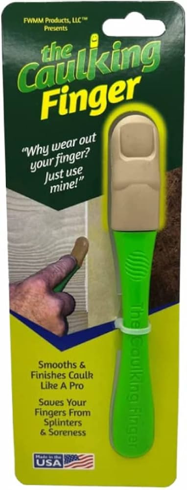 A Caulk Smoothing Tool Providing Smooth Finishing to Caulks Like a Professional. Comfort Grip, Du... | Amazon (US)