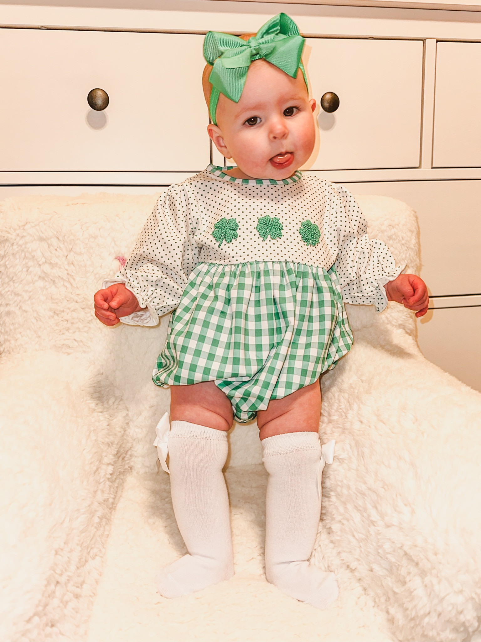 St patty’s day looks | baby girl smocked | baby girl outfit | baby girl spring clothing 

#LTKstyletip #LTKbaby #LTKfamily