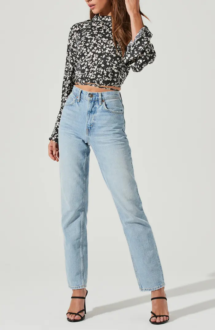 Back Cutout Crop Top | Nordstrom