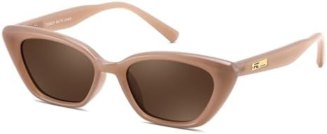 FEISEDY Polarized Cateye Sunglasses Women Men Retro Small Sun Glasses B4176 | Amazon (US)