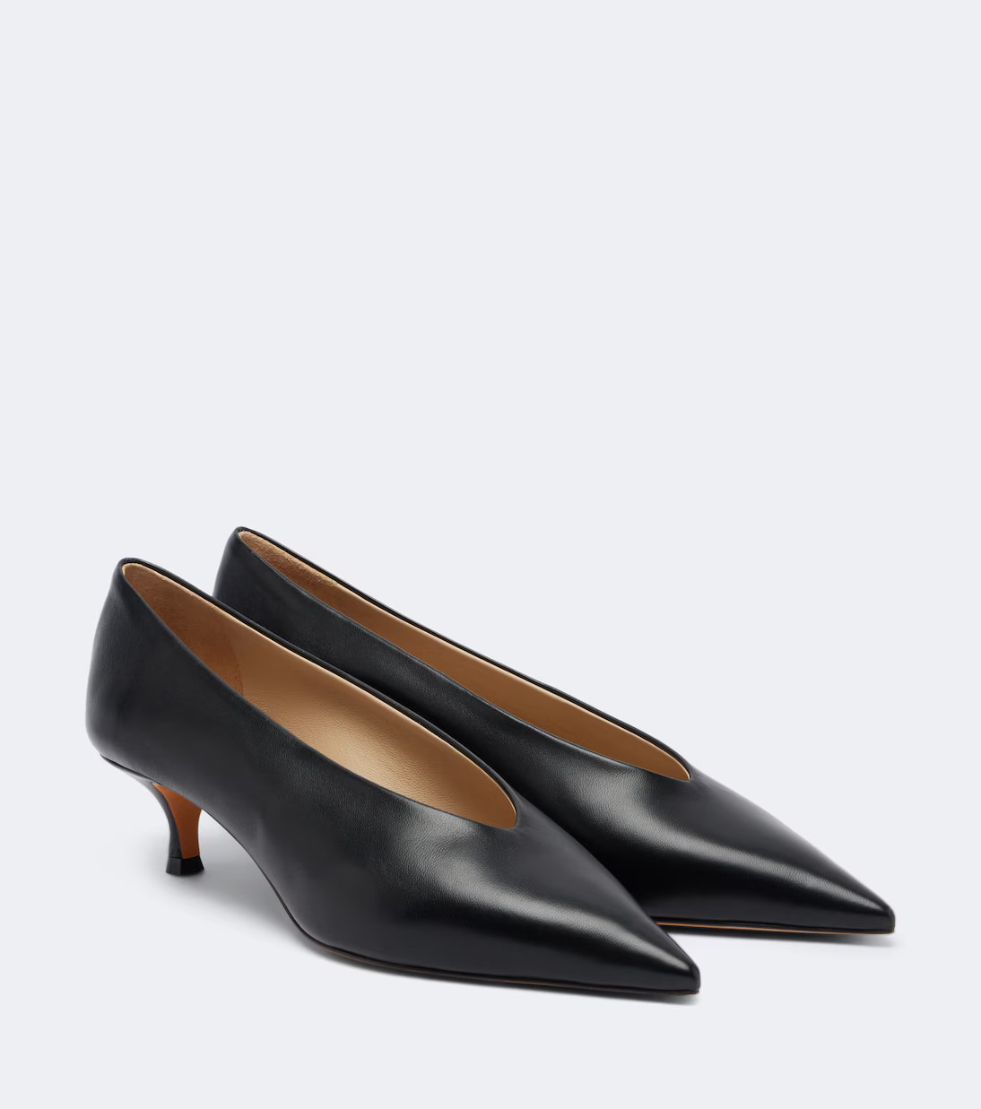 Babouche leather pumps | Mytheresa (US/CA)