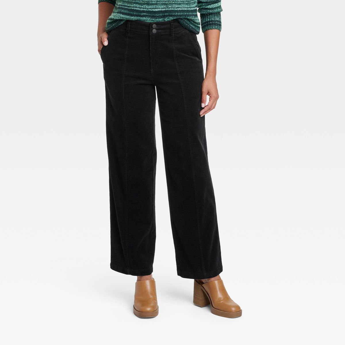 Women's Wide Leg Corduroy Pants - Knox Rose™ | Target