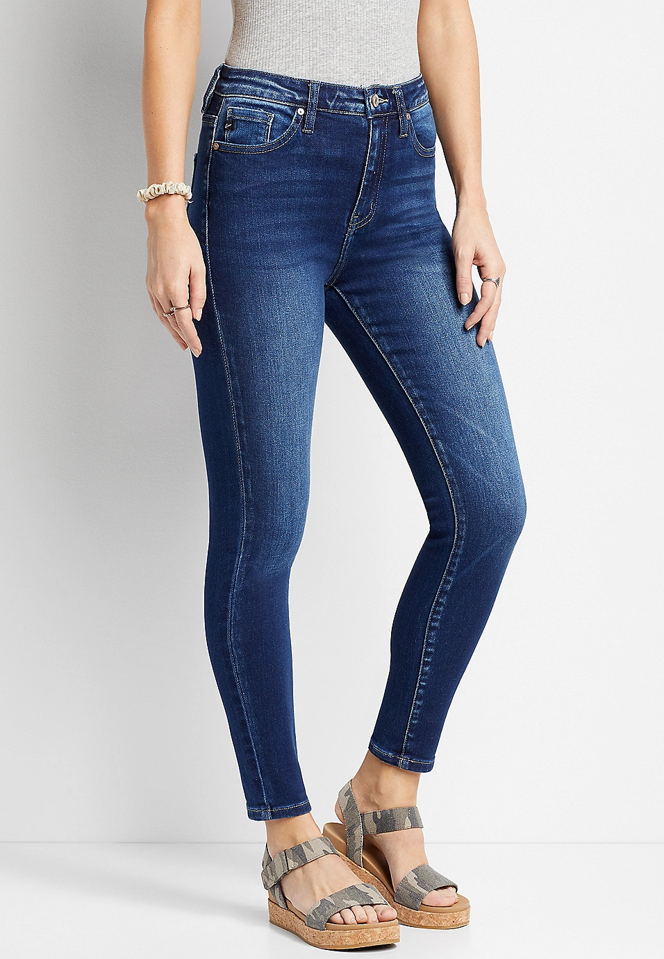 KanCan™ High Rise Dark Wash Skinny Jean | Maurices