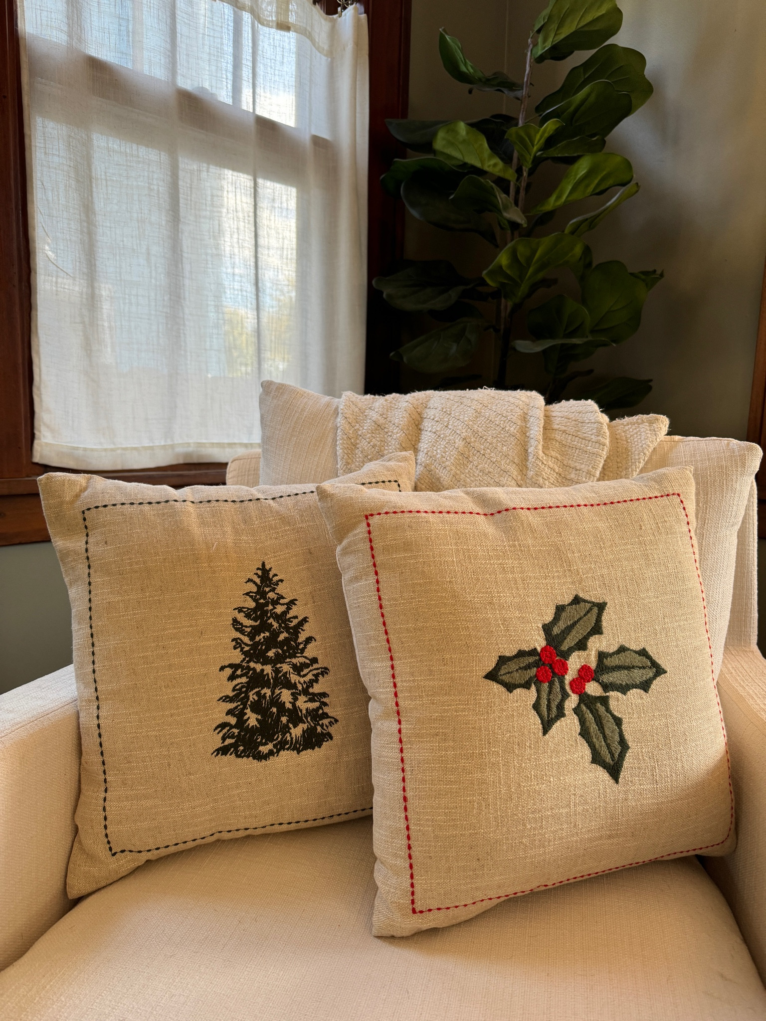 The cutest embroidered pillows from Target for the holiday season! 

#LTKHoliday #LTKStyleTip #LTKHome