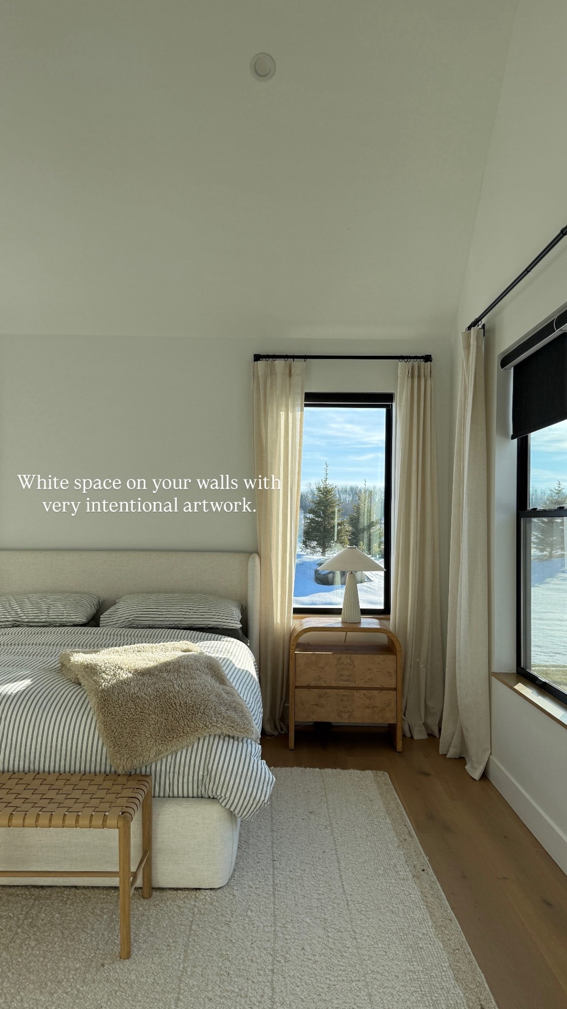 Modern minimal bedroom 

#LTKHome