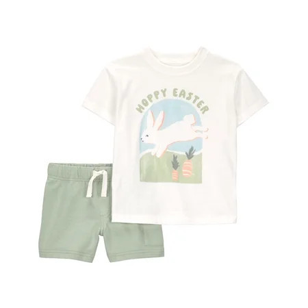 Carter's Child of Mine Baby and Toddler Easter Outfit Set, 2-Piece, Sizes 0/3 Months-5T | Walmart (US)