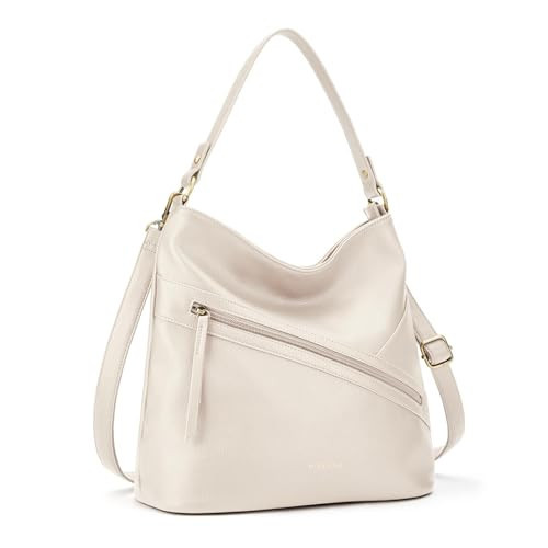 Missnine Hobo Bag Purses and Handbags for Women Top Handle Handbags with Pocket Zipper,Khaki | Amazon (US)