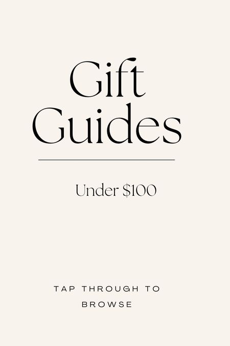 Best Gifts for under $100

#LTKSeasonal #LTKGiftGuide #LTKHoliday