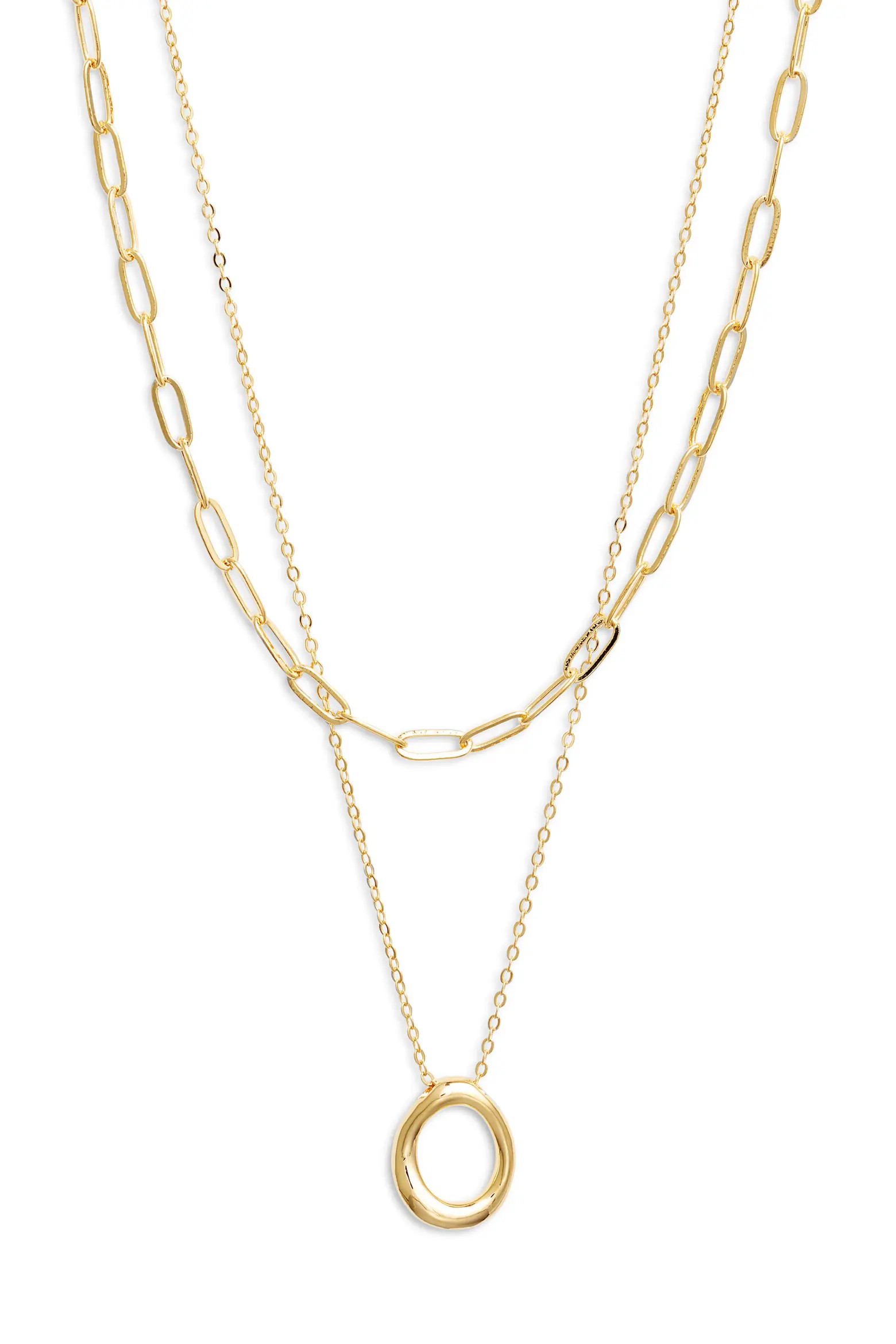 Demi Fine Paper Clip Pendant Necklace (Women) | Nordstrom | Nordstrom