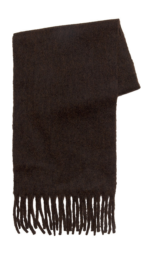 Hat Attack Cozy Solid Scarf in Chocolate. | Revolve Clothing (Global)