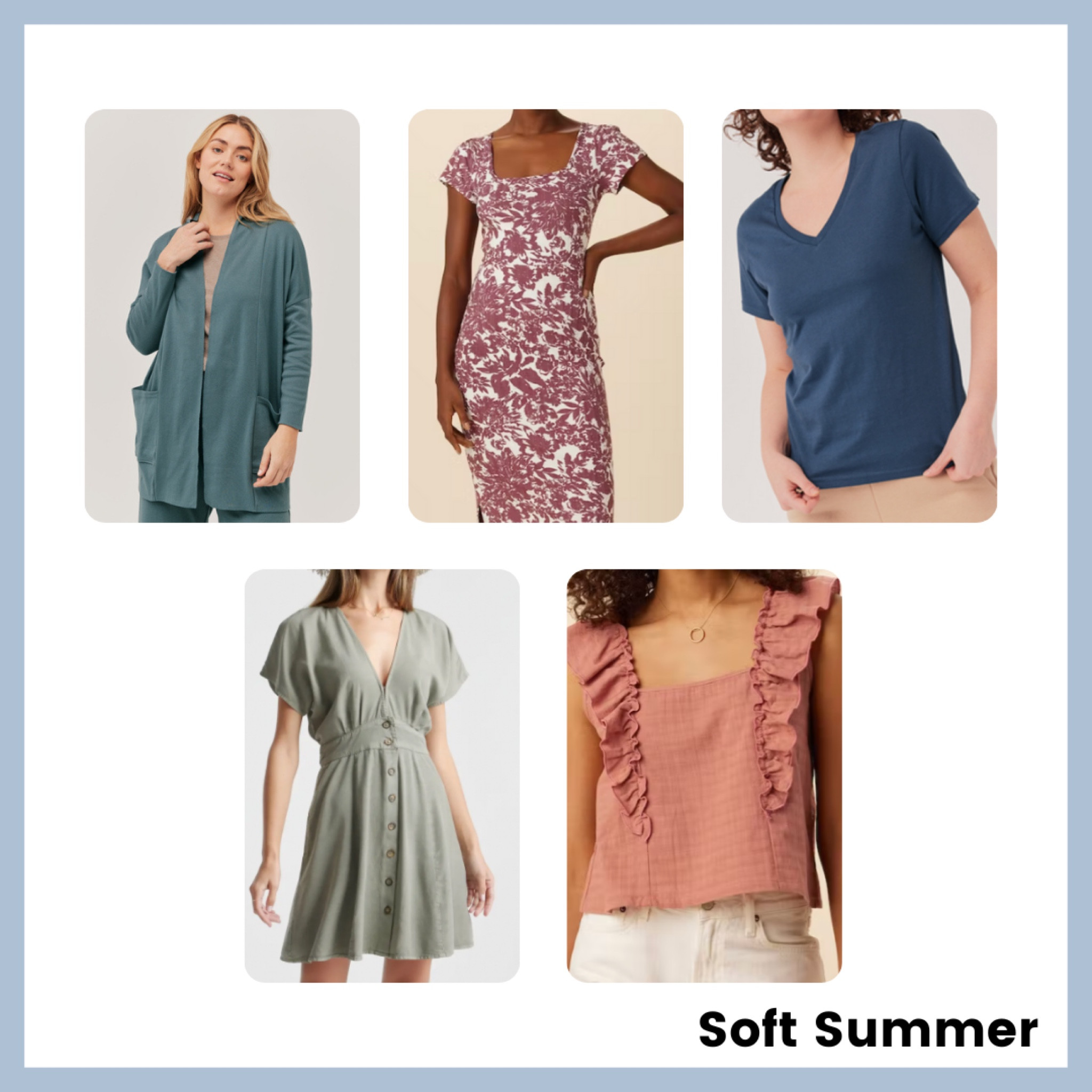 #softsummerstyle #coloranalysis #softsummer #summer

#LTKunder100 #LTKSeasonal