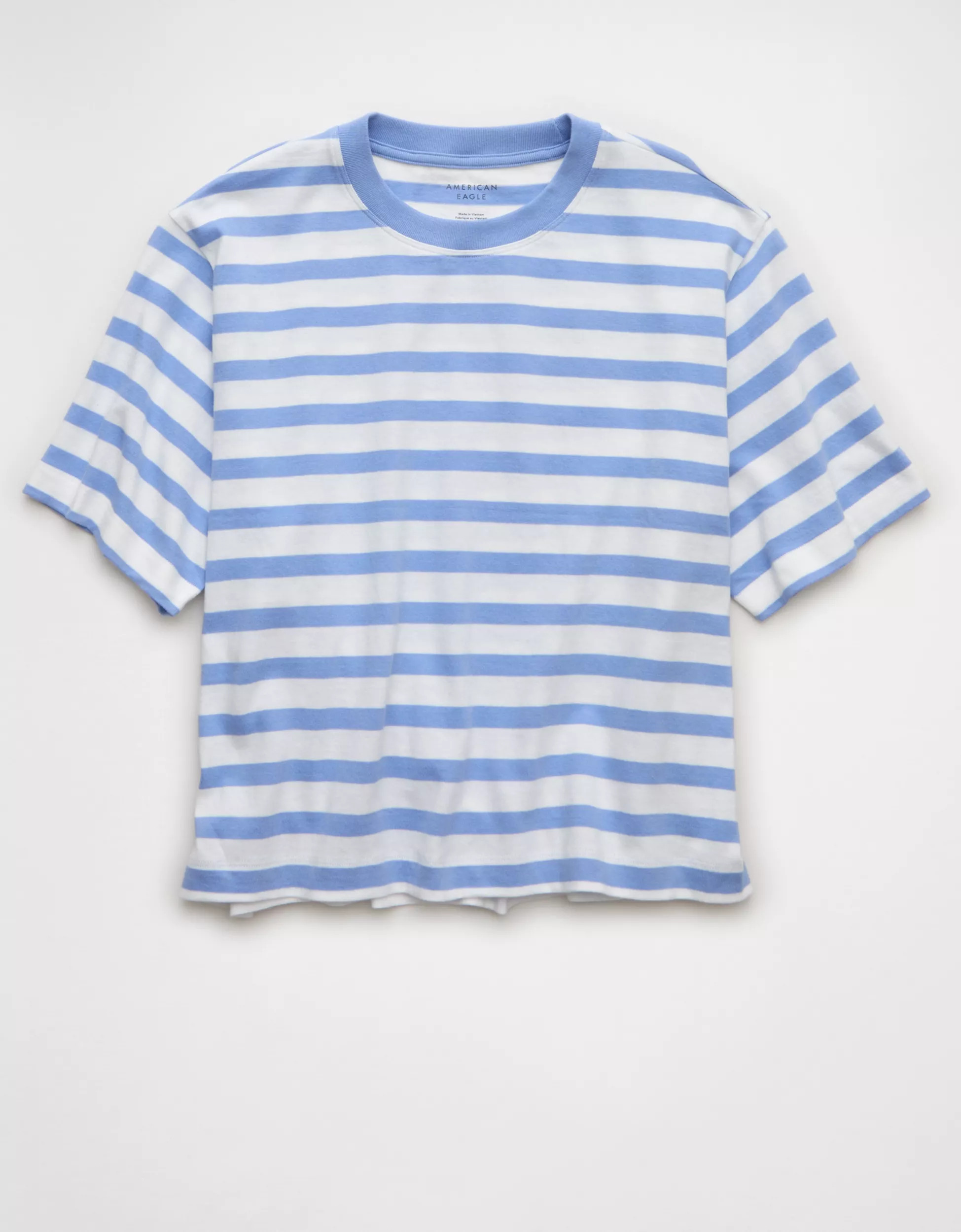 AE Boxy Striped T-Shirt | American Eagle Outfitters (US & CA)
