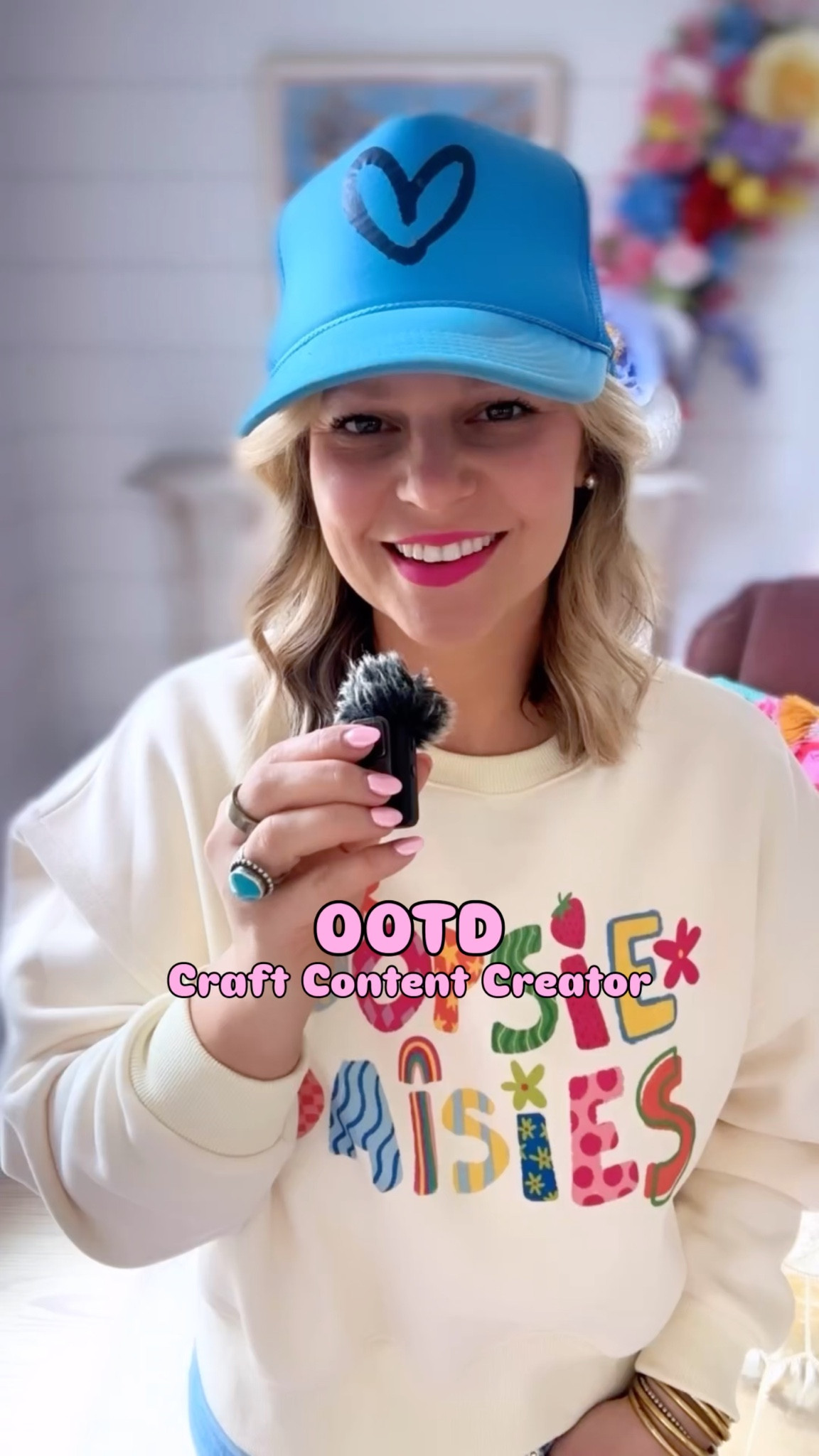 Colorful OOTD of a craft content creator 

#LTKWorkwear #LTKMothersDay