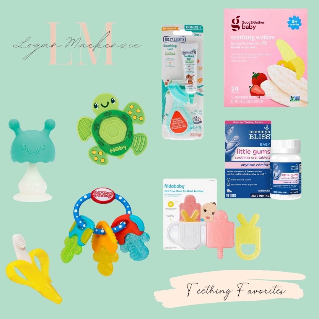 Our teething phase essentials 🙌 From silicone teething toys to freezer-safe teethers and baby-safe teething gel, these have been a lifesaver for soothing sore gums! Perfect for 3–12 month olds, drooling babies, and those first tooth milestones. Linking my favorite teething rings, teething mittens, and sensory teethers that actually work!

#LTKItBag #LTKBump #LTKBaby