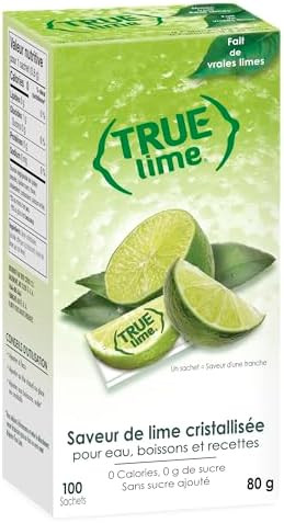 True Citrus TRUE LIME Water Enhancer, Bulk Dispenser, 100 Count (Pack of 1), 0 Calorie Drink Mix ... | Amazon (US)