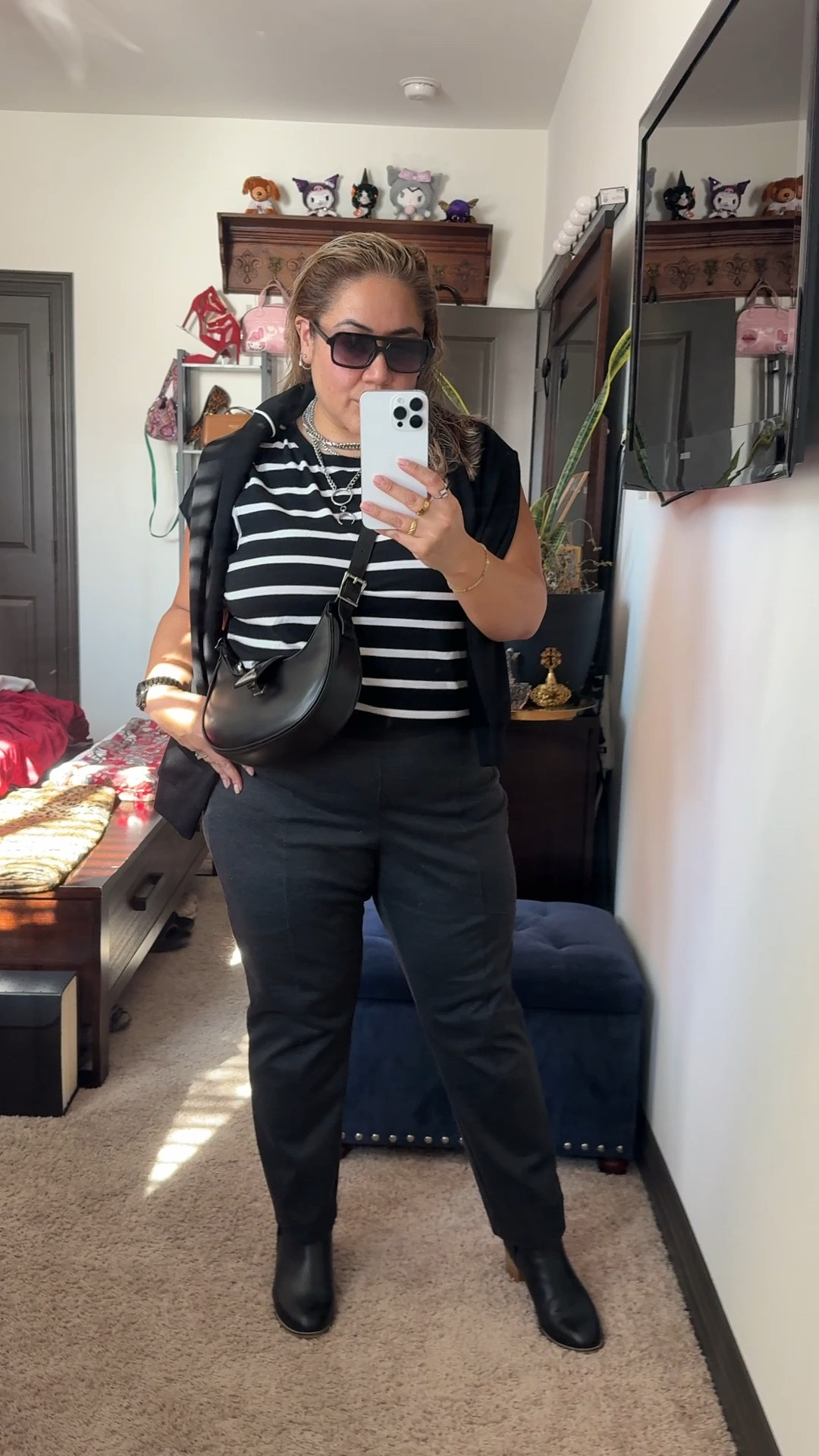 Casual Sunday outfit. It is nearly 70°F in the sunshine but 65°F in the shade so I am glad I brought this zip up pull over.

#LTKStyleTip #LTKMidsize #LTKFindsUnder100