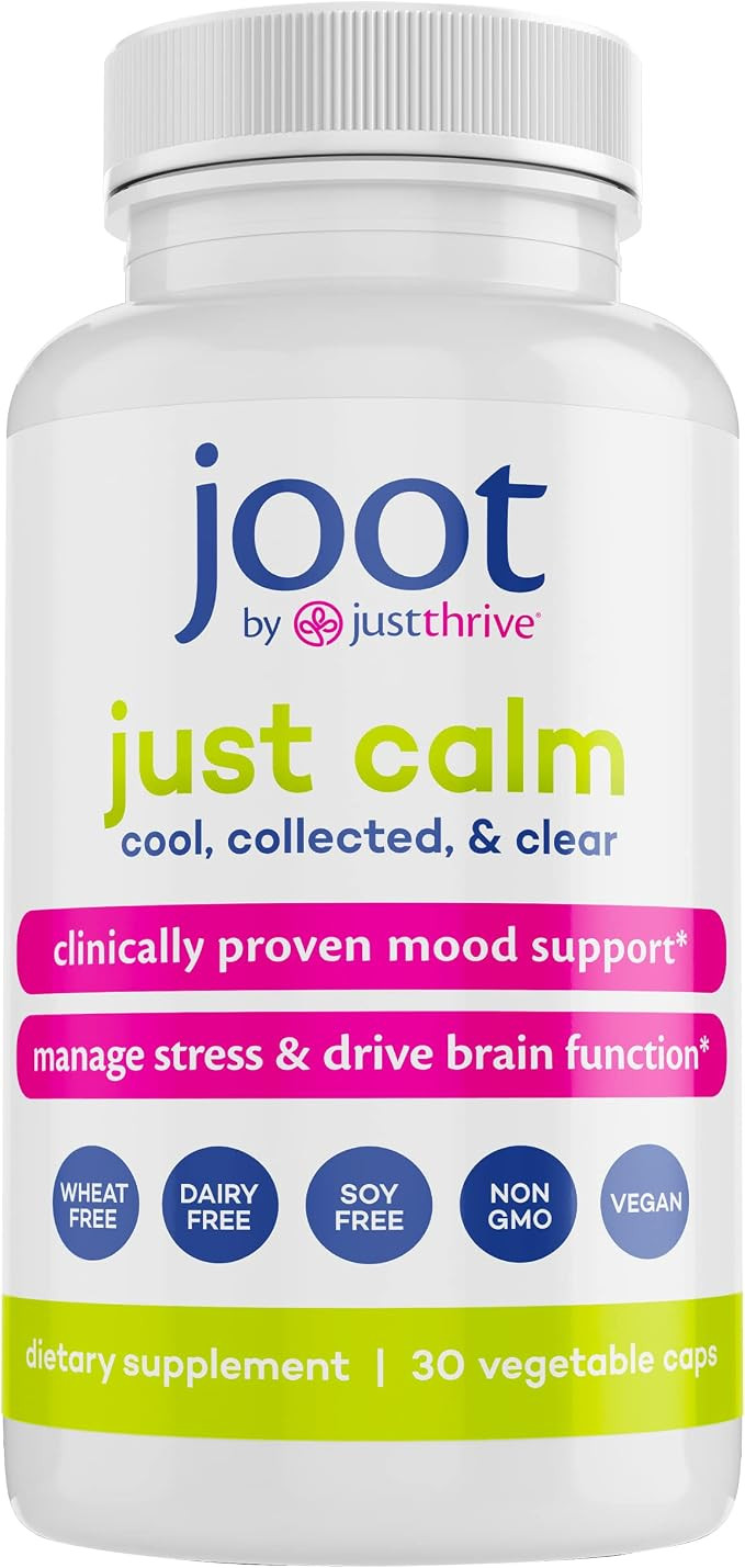 Just Thrive - Joot Just Calm - Calming Bedtime Supplement with Bifidobacterium longum and Vitamin... | Amazon (US)