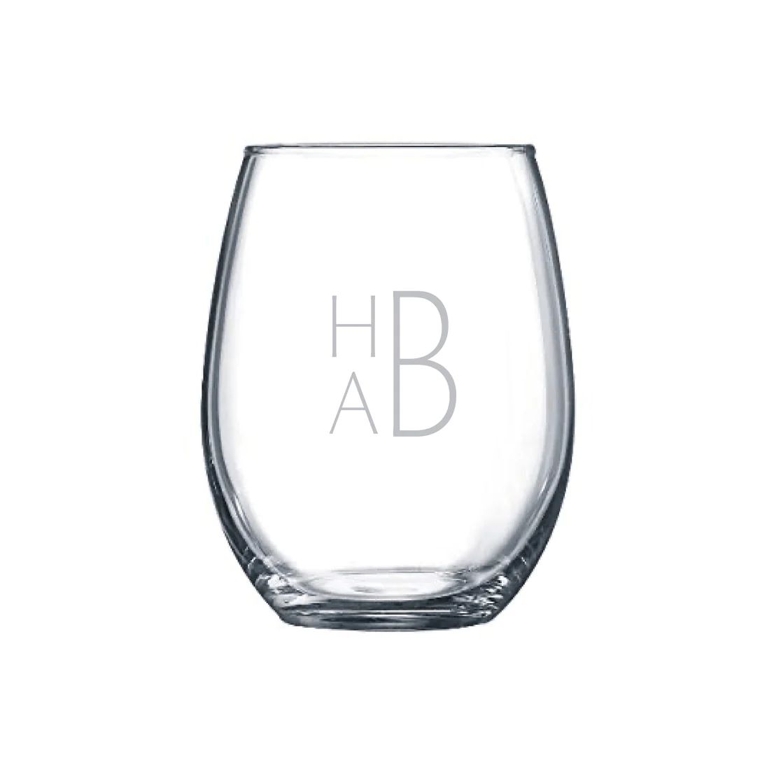 Birdie Stemless Wine Glass Set | Wren Home