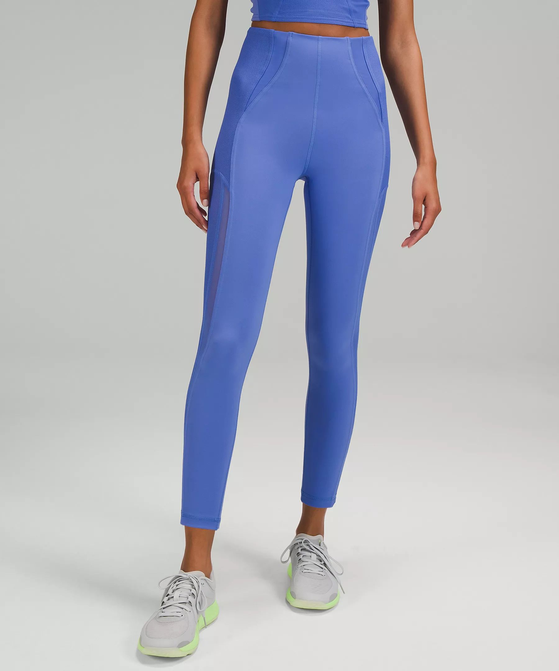 Everlux and Mesh Super-High-Rise Training Tight 25" | lululemon (CA)