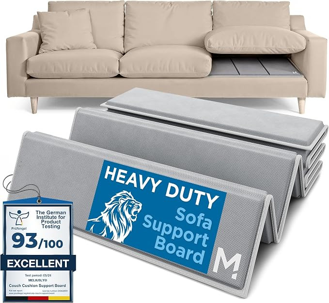Heavy Duty Couch Cushion Support for Sagging Cushions (24x72) Engineered Wood Sofa Cushion Suppor... | Amazon (US)